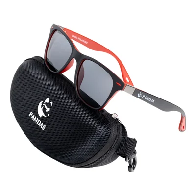 Lentes de Sol Deportivos Polarizados PANDAS Unisex UV400 DRIFT Rojo