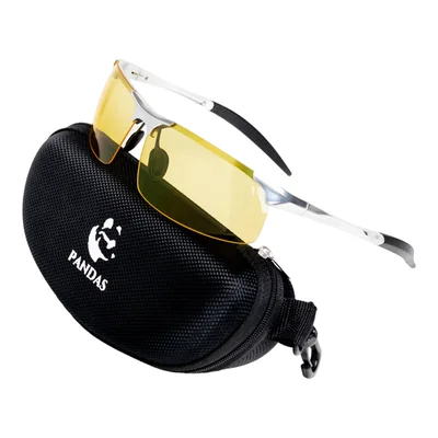 Lentes de Sol Deportivos Polarizados PANDAS Unisex UV400 NIGHT WALKER Visión Nocturna