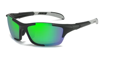 Lentes De Sol Ciclismo Luis Verde Multicolor Espejo By Rebel.