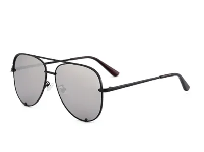 Lentes De Sol Oval Gus Plateado Espejo By Rebel.