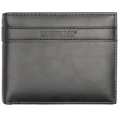 Cartera Efecto Piel Cat Negro para Hombre