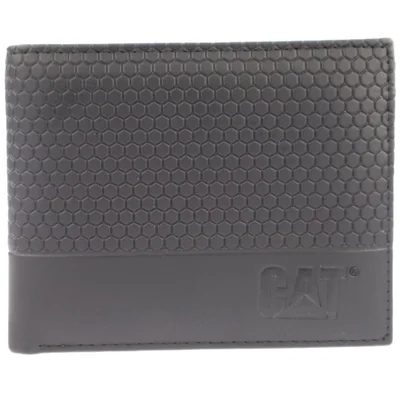 Cartera Efecto Piel Cat Negro para Hombre