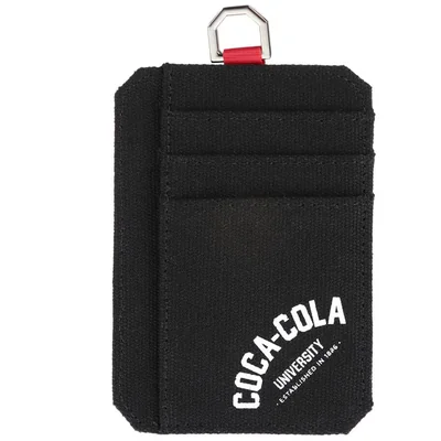 Tarjetero Ligero Canvas Anilla Roja Coca Cola para Hombre