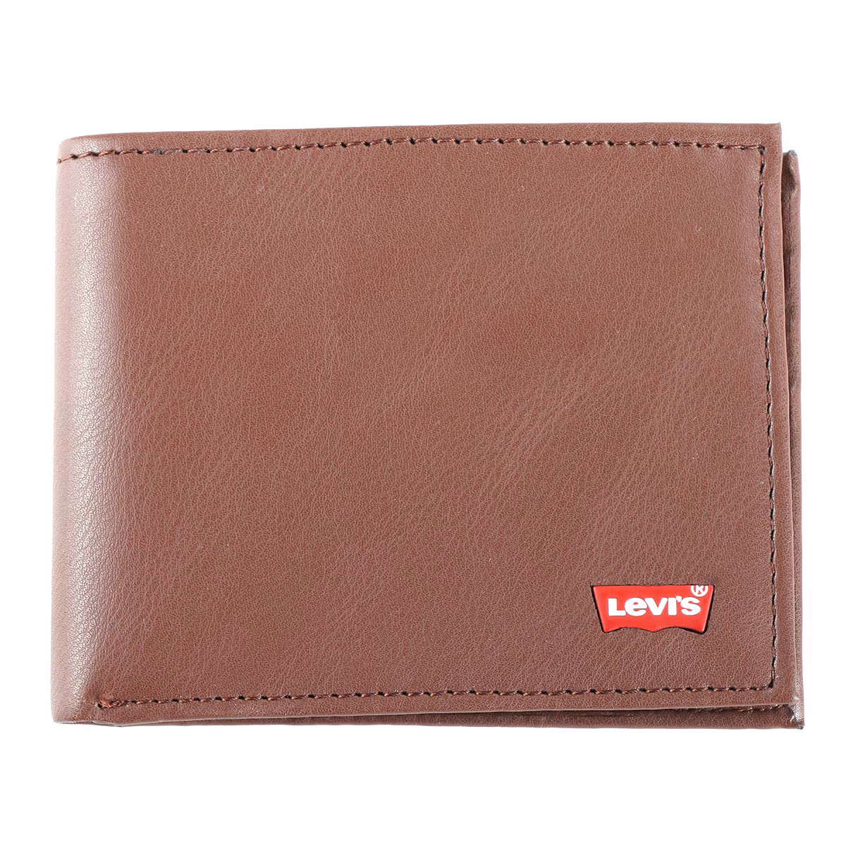 Cartera Levi's Bifold Hombre Café Elegante Duradera