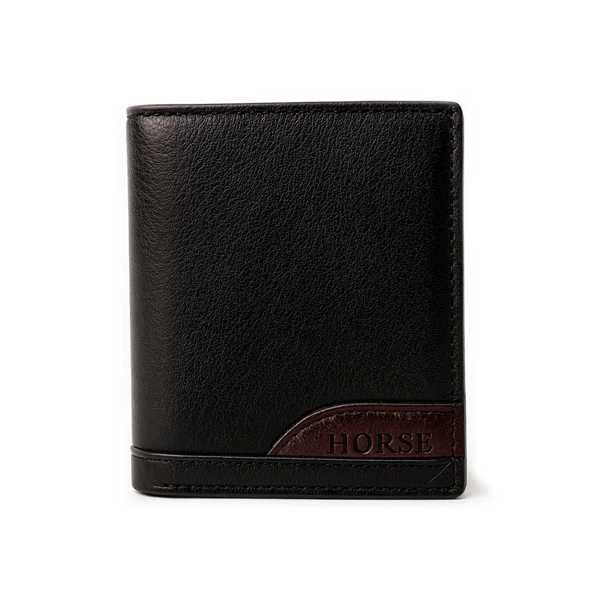Cartera Curve para hombre vinipiel negro Horse Basic