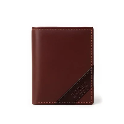 Cartera Vertice cafe vinipiel sintetica hombre Horse Basic