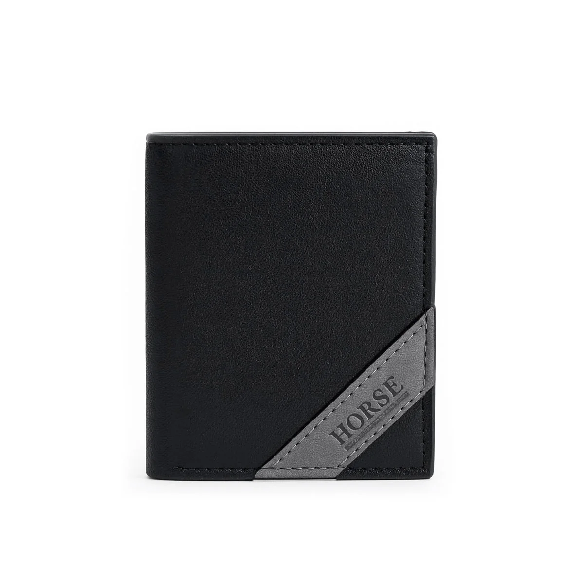 Cartera Vertice negro vinipiel para hombre Horse Basic