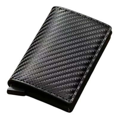 Tarjetero ejecutivo carbon