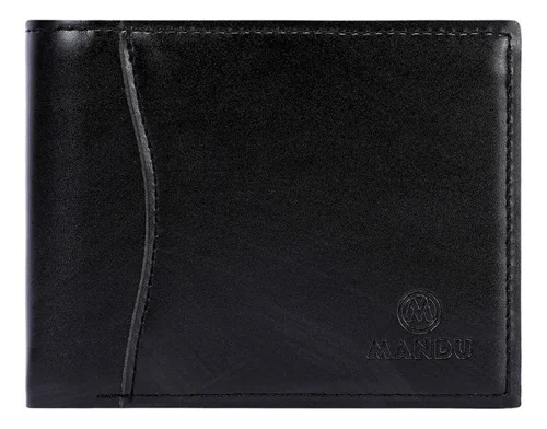 Cartera De Cuero Con Protección Rfid Para Hombre.