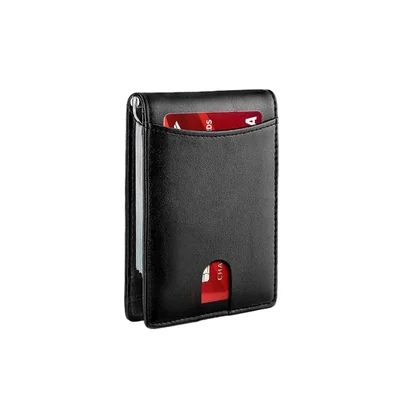 Cartera Minimalista Para Hombre Con Protección Rfid.