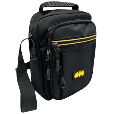 Bolso Cross Body con Diseño Liga de la Justicia Batman para Hombre