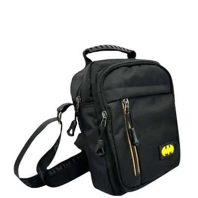 Bolso Cross Body con Diseño Liga de la Justicia Batman para Hombre