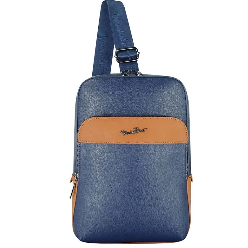 Bandolera Cruzada Caballero Michel Domit Azul