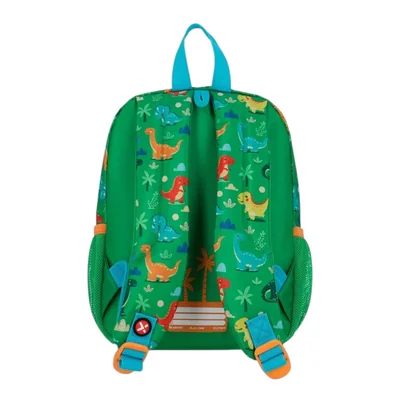 Mochila Porta Laptop Xtrem Play Time Green Dino