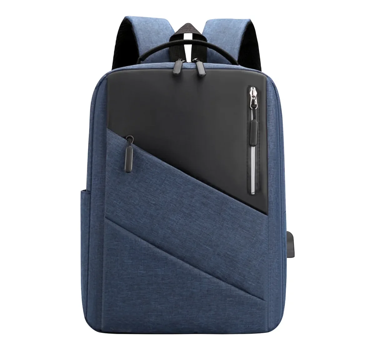 Mochila Urbana Bicolor Azul y Gris