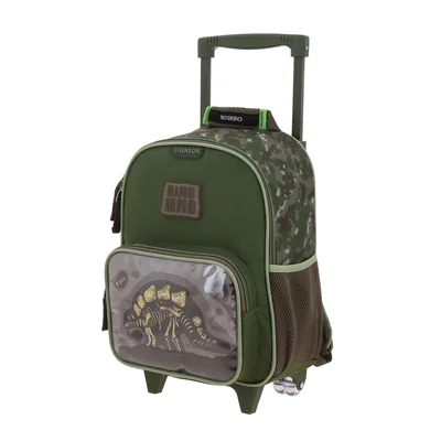 Mochila Chica Kinder Con Ruedas Chenson Dinosaurio CO71169-A XPLO