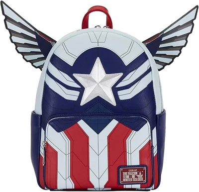 Loungefly Marvel Falcon Captain America Mini Backpack