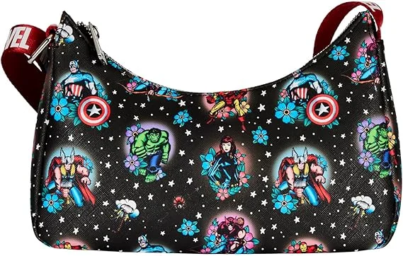 Loungefly Marvel Avengers Tattoo Shoulder Bag