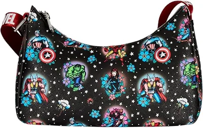 Loungefly Marvel Avengers Tattoo Shoulder Bag