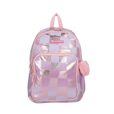 MOCHILA XTREM HOPPER 4XT LILAC CHECKS