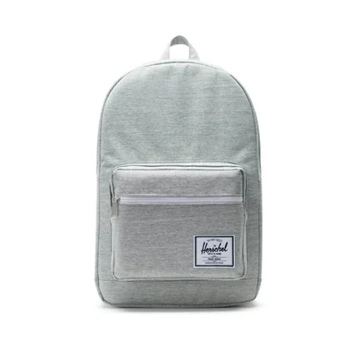 MOCHILA HERSCHEL POP QUIZ LIGHT GREY CROSSHATCH GRIS