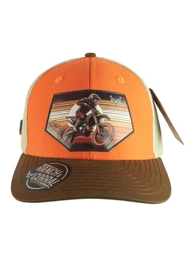 GORRA RANCH & CORRAL ALL TERRAIN 05 NARANJA UNITALLA