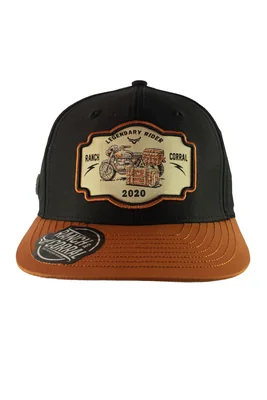 GORRA RANCH & CORRAL ALL TERRAIN 04 NEGRO UNITALLA