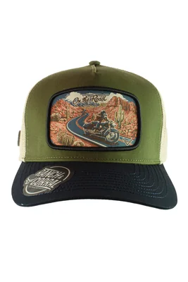 GORRA RANCH & CORRAL ALL TERRAIN 03 OLIVO UNITALLA