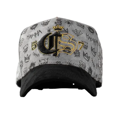 GORRA 5.7 MONOGRAM FULL LASER GRIS UNITALLA