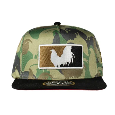 GORRA 5.7 GALLO BEISBOL WRLS PLANA CAMUFLAJE UNITALLA