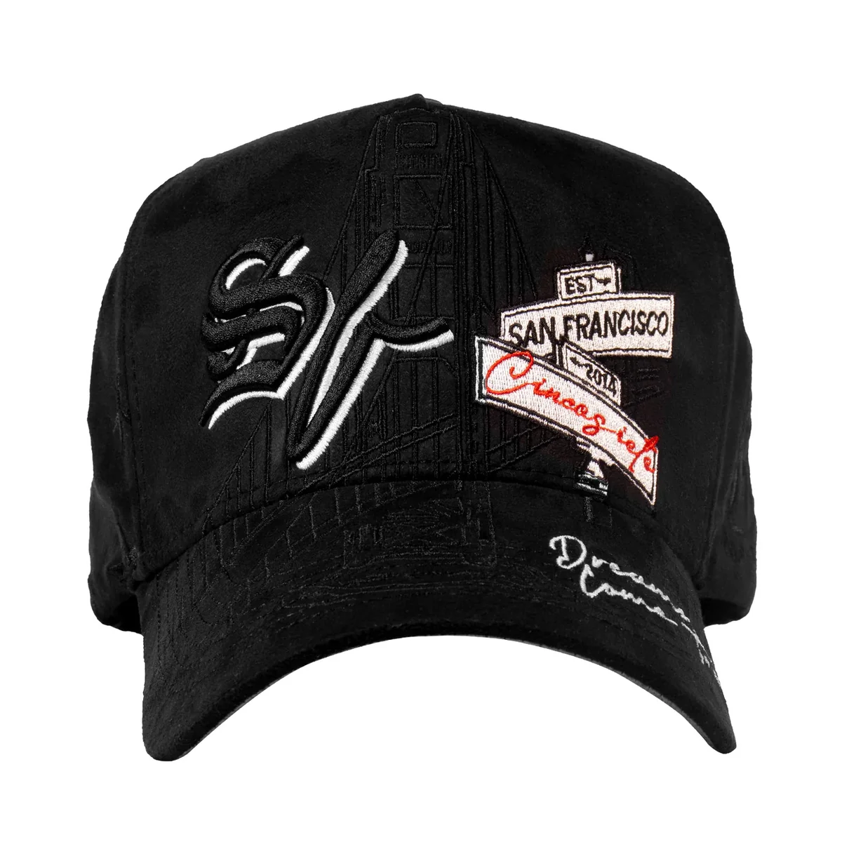 GORRA 5.7 BREAKING SAN FRANCISCO BLACK UNITALLA