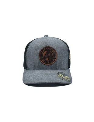 GORRA PIALES EL CUACO GRIS/ NEGRO UNITALLA