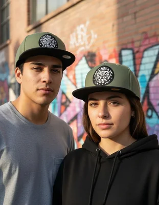 Gorra Snapback Origo Con Diseño Prehispánico Quetzal Unisex