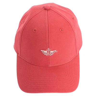 Gorra Roja con Logo Bordado Dockers Unisex