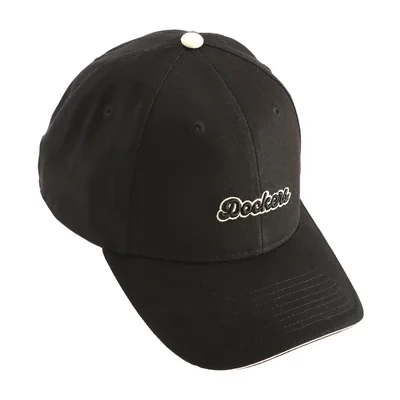 Gorra Negra con Logo Bordado Dockers Unisex