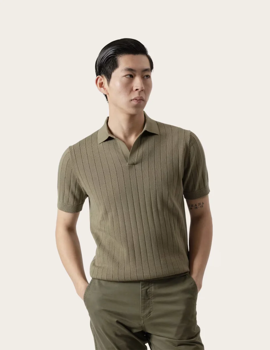 Playera tipo polo para hombre