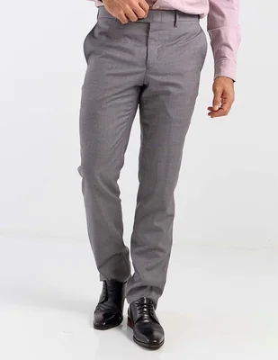 Pantalón de vestir regular Calderoni de lana para hombre