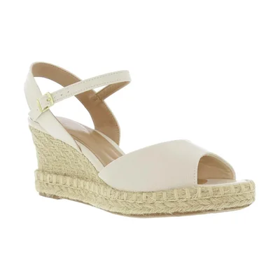 Sandalia Cuna con Hebilla para Mujer, Color Beige Beira Rio
