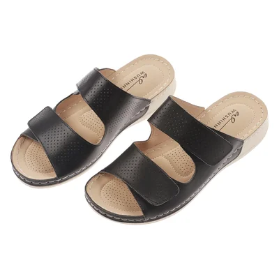 Sandalias con Velcro Confort de Wushinno para Mujer