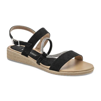Lambers & Sheeps Sandalia Negro para Mujer