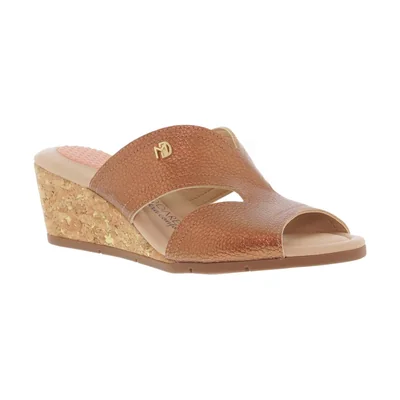 Sandalia en T con Cuna para Mujer, Color Cafe Modare