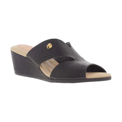 Sandalia en T con Cuna para Mujer, Color Negro Modare