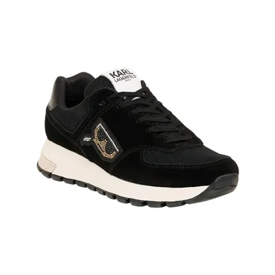Tenis Casuales Karl Lagerfeld Mayu Sneaker de Lujo Comodo y Resistente Color Negro para Mujer - Original