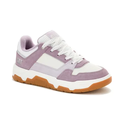 Tenis Cat Estilo Urbano de los 90’S Morado Combinado para Mujer