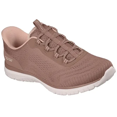 Tenis Slip On Skechers Hands Free Slip‑Ins Virtue Ester Rosa para Mujer