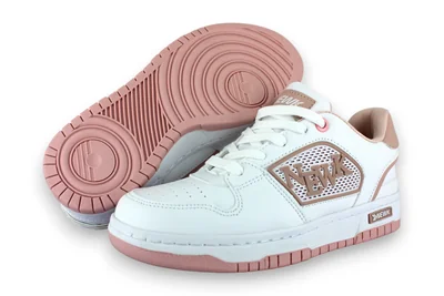 Tenis Casual Blanco Rosa Mujer Amiri Newk