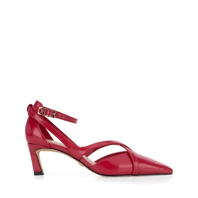 Zapatilla con Pulsera Cloe Rojo Ajuste Hebilla para Mujer