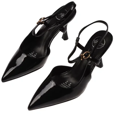Zapatilla Stiletto Charol Multitiras Torli&mo para Mujer