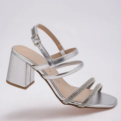 ZAPATILLA GRADUACION 6 CM MUJER Dariana Foncy 4617 PLATA