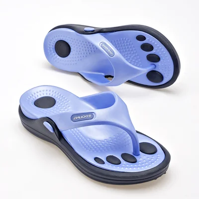 SANDALIA VERANO ABIERTO MUJER Evalight SKTW01 AZUL NEGRO
